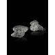 Refined Silver Earrings With Marcasites The Lace, image , picture 2
