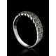 Sterling Silver Ring With Marcasites The Lace, Ring Size: 8.5 / 18.5, image , picture 2
