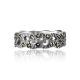 Filigree Sterling Silver Ring With Marcasites The Lace, Ring Size: 6 / 16.5, image , picture 3
