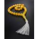 33 Honey Amber Islamic Rosary With Tassel, image , picture 2