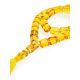 Lemon Amber Islamic Prayer Beads With Tassel, image 