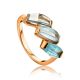 Topaz Golden Ring The Bay, Ring Size: 6.5 / 17, image 