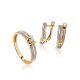 Yellow Gold Statement Ring With Diamonds, Ring Size: 7 / 17.5, image , picture 3