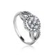 Diamond Statement Ring In Gold, Ring Size: 7 / 17.5, image 
