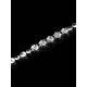 Golden Tennis Bracelet With Diamonds, image , picture 2