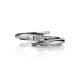 Sterling Silver Diamond Ring, Ring Size: 7 / 17.5, image , picture 3