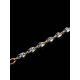 Golden Chain Bracelet With Diamonds, image , picture 2