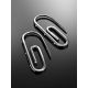 Silver Crystal Paperclip Earrings, image , picture 2