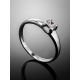 Sterling Silver Crystal Ring, Ring Size: 6 / 16.5, image , picture 2