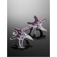 Multicolor Crystal Starfish Earrings In Silver The Jungle, image , picture 2