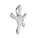 Silver Starfish Pendant With Chameleon Crystals The Jungle, image , picture 4