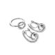 Designer Silver Ring With White Crystals, Ring Size: 6 / 16.5, image , picture 4