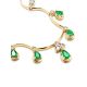 Golden Necklace With Emeralds And Diamonds The Oasis, image , picture 4