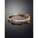 Golden Bangle Bracelet With Dangles, image , picture 2