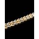 Two Toned Golden Link Bracelet, image , picture 2
