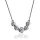 White Gold Chain Necklace With White Diamonds, image 