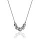 White Gold Chain Necklace With White Diamonds, image , picture 3