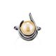 Sterling Silver Ring With Cultured Pearl The Serene, Ring Size: 8 / 18, image , picture 3
