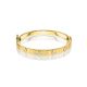 Designer Golden Bangle Bracelet With Crystals, image , picture 3
