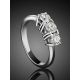Three Diamonds Ring In Gold, Ring Size: 6.5 / 17, image , picture 2