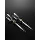 Sterling Silver Chrysolite Dangles, image , picture 2