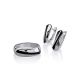 Silver Ring With Black Enamel, Ring Size: 6.5 / 17, image , picture 5
