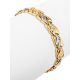 Two Toned Golden Link Bracelet, image , picture 3