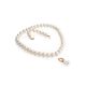 Cultured Pearl Necklace In Gold The Serene, image , picture 2
