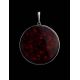 Round Cherry Amber Pendant The Monaco, image , picture 2