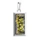 Geometric Silver Amber Pendant The Chelsea, image , picture 3