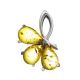Luminous Lemon Amber Pendant The Flora, image 