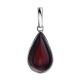 Cherry Amber Silver Pendant The Pulse, image 