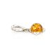 Geometric Amber Silver Pendant The Rondo, image , picture 5