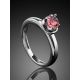 Sterling Silver Ring With Rhodolite Crystal Centerstone, Ring Size: 6 / 16.5, image , picture 2