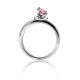 Sterling Silver Ring With Rhodolite Crystal Centerstone, Ring Size: 6 / 16.5, image , picture 3