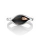Silver Golden Ring With White Diamond The Diva, Ring Size: 5.5 / 16, image , picture 3