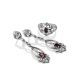 Silver Garnet Ring With Crystals, Ring Size: 6.5 / 17, image , picture 4