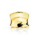 Chunky Gold Plated Silver Adjustable Ring The Liquid, Ring Size: Adjustable, image , picture 3
