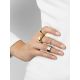 Minimalistic sterling silver unisex ring The ICONIC, Ring Size: Adjustable, image , picture 5