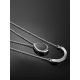 Silver Necklace With Two Pendants, image , picture 2