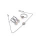 Silver Dangle Earrings With Diamonds And Gold Details The Diva, image , picture 3