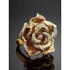Bold Golden Transformer Ring With Crystals, Ring Size: 8 / 18, image , picture 2