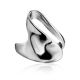 Cool Contemporary Sterling Silver Ring The Liquid, Ring Size: Adjustable, image , picture 4