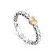 Silver Diamond Ring The Diva Collection, Ring Size: 8 / 18, image 