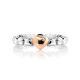 Silver Diamond Ring The Diva Collection, Ring Size: 8 / 18, image , picture 3