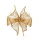 Designer Golden Brooch With Crystals, image 