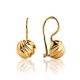Gold Plated Silver Earrings, image 