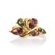 Classy Gold Plated Ring With Crystals, Ring Size: 8 / 18, image , picture 3