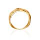 Textured Gold Plated Ring, Ring Size: 9 / 19, image , picture 4
