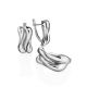 Wave Curvy Silver Ring, Ring Size: 7 / 17.5, image , picture 3